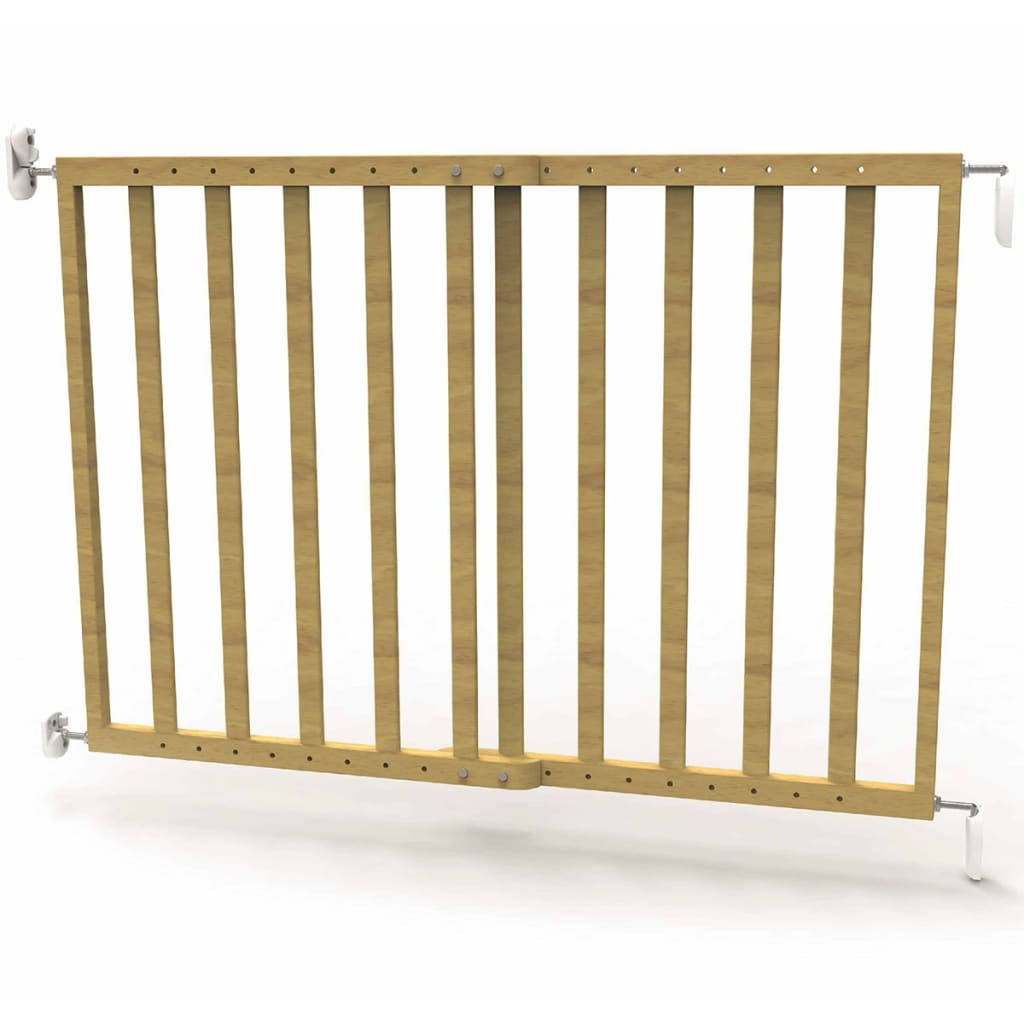 Noma Extending Safety Gate 63.5-106 cm Wood Natural 93729