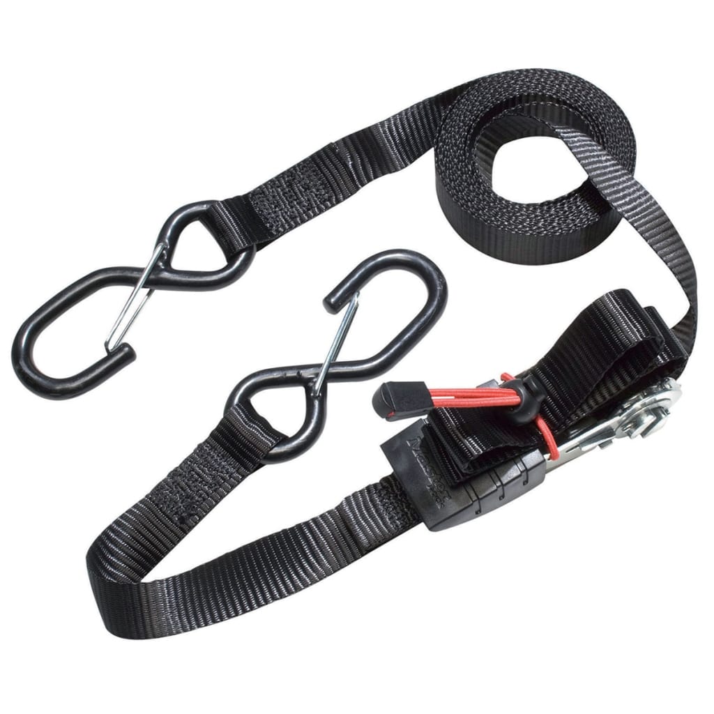 Master Lock Ratchet Tie Down Straps 2 pcs 4.25 m x 25 mm 3066EURDAT