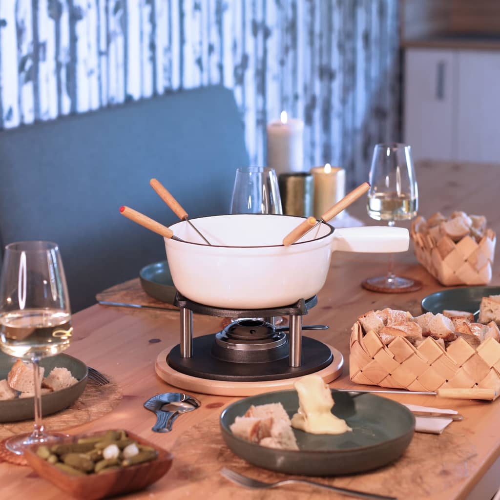 Livoo Traditional Fondue Set 2.6 L White