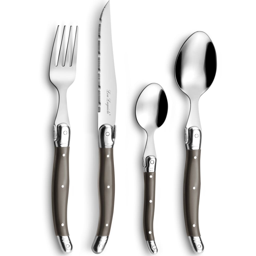 Lou Laguiole 24 Piece Cutlery Set Tradition Pepper