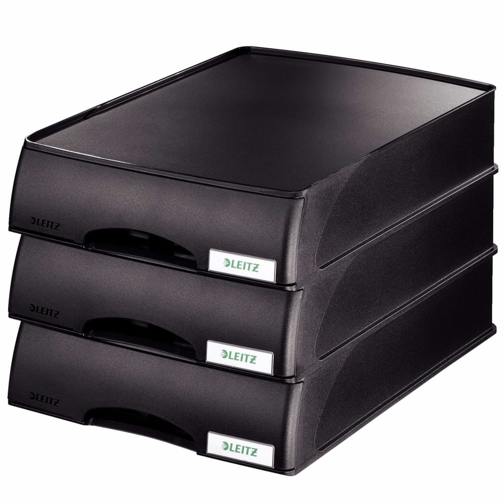 Leitz Plus Letter Tray Drawer Unit Black