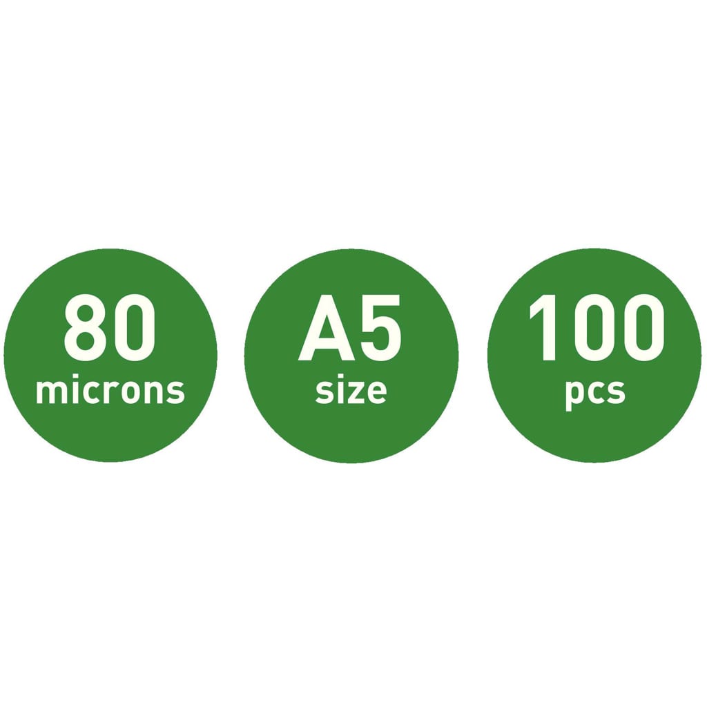 Leitz Lami-Pouches ILAM 80 Microns A5 100 pcs