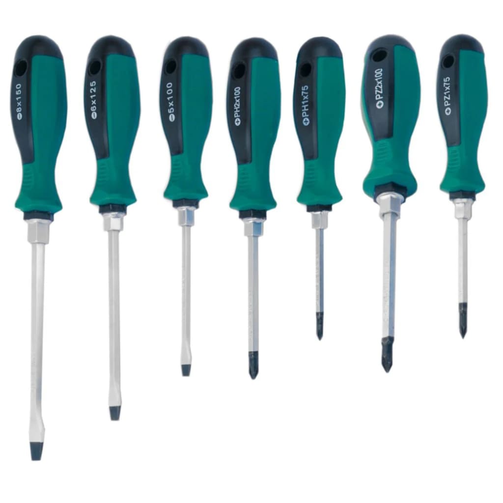 Br�_�”_der Mannesmann Seven Piece Screwdriver Set 11115