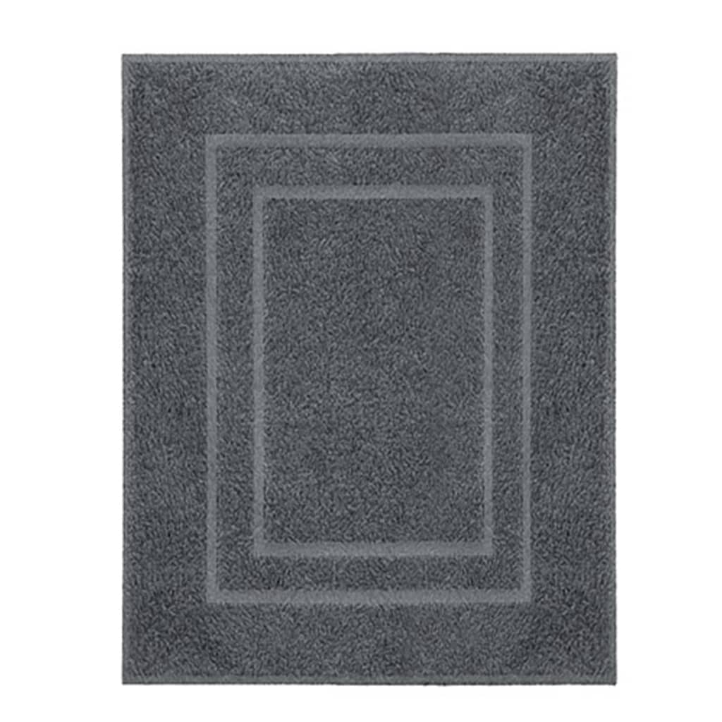Kleine Wolke Bath Mat Plaza 60x80cm Dark Grey