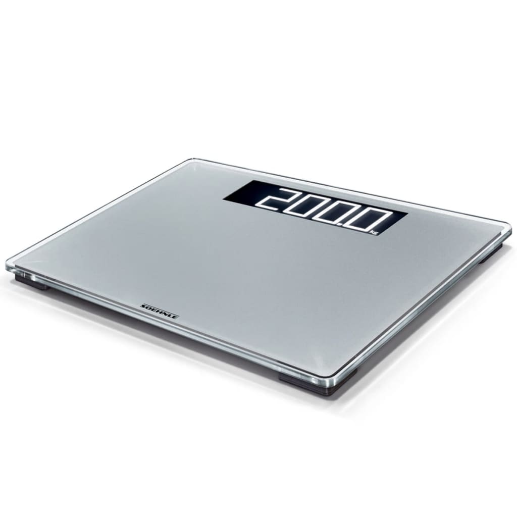 Soehnle Bathroom Scales Style Sense Comfort 600 200 kg Silver 63864