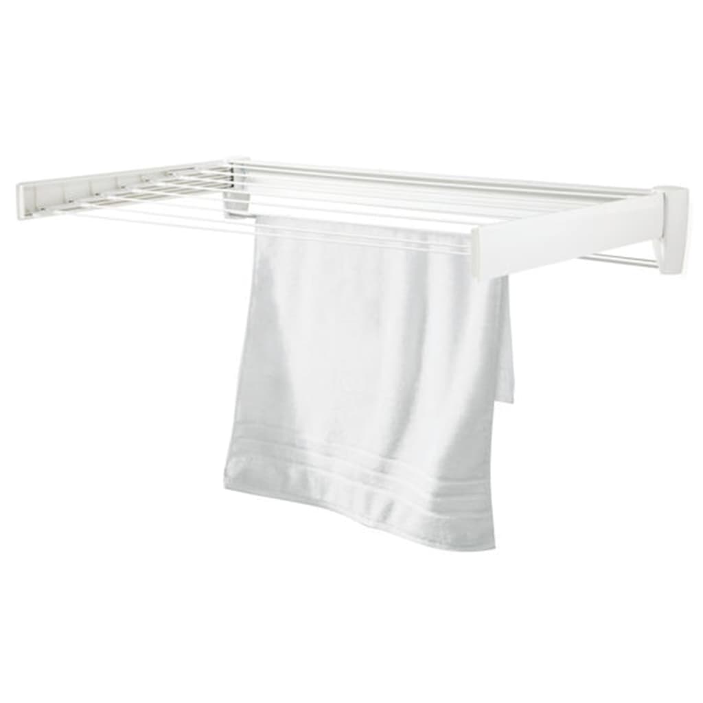 Leifheit Wall-Mounted Airer Telegant Plus 100 White 83100