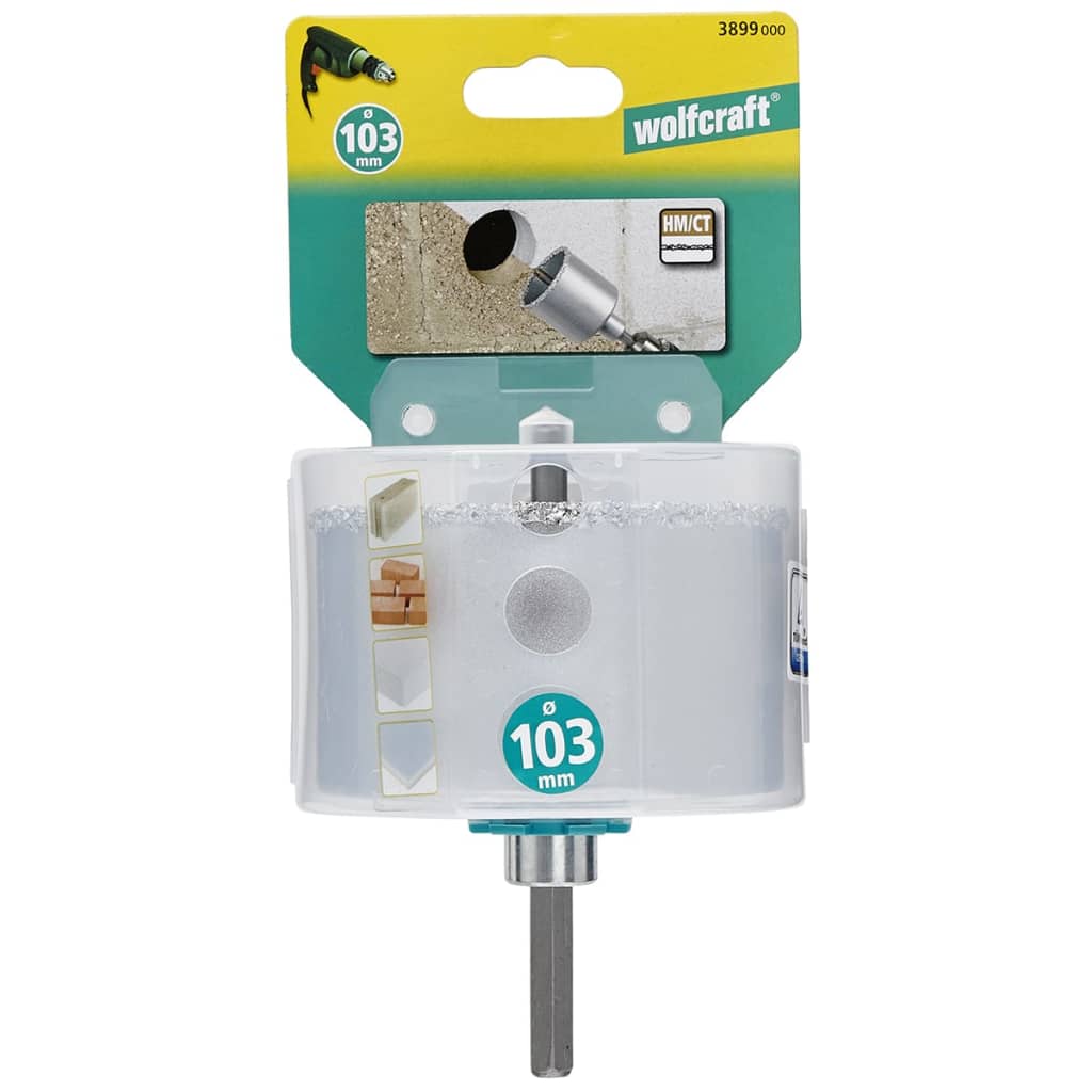 wolfcraft Hole Saw 103 mm 3899000