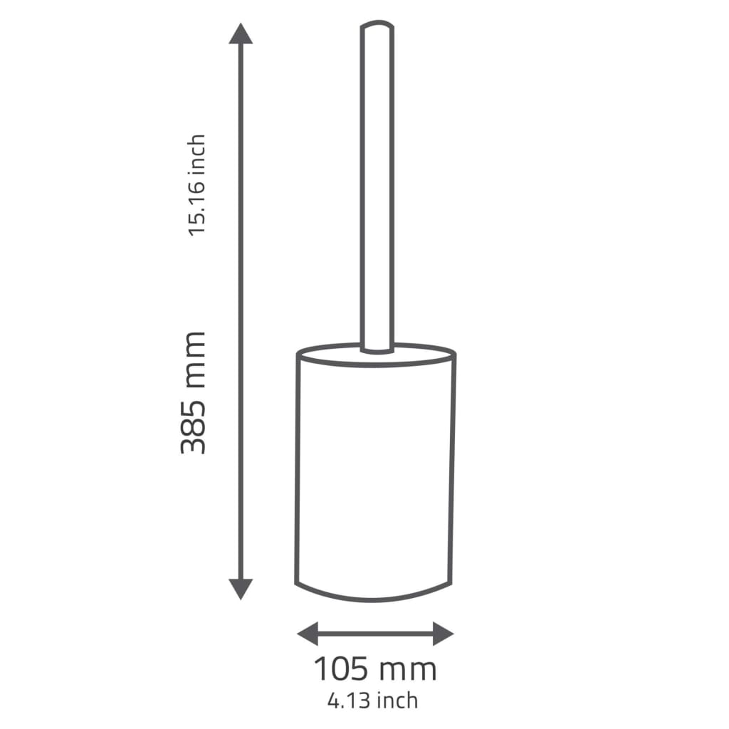 RIDDER Toilet Brush Disco Black