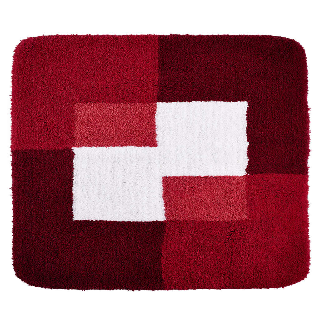 RIDDER Bathroom Rug Coins 55x50 cm Red 7103806