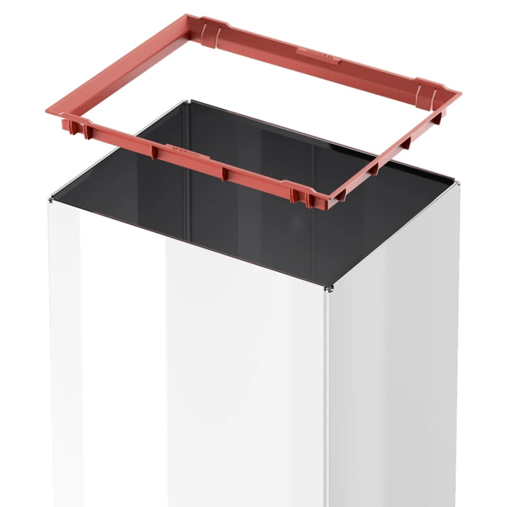 Hailo Waste Bin Big-Box Swing Size L 35 L White 0840-131