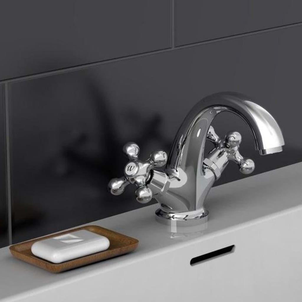 SCH�␏TTE 2-Handle Basin Mixer ELK Chrome