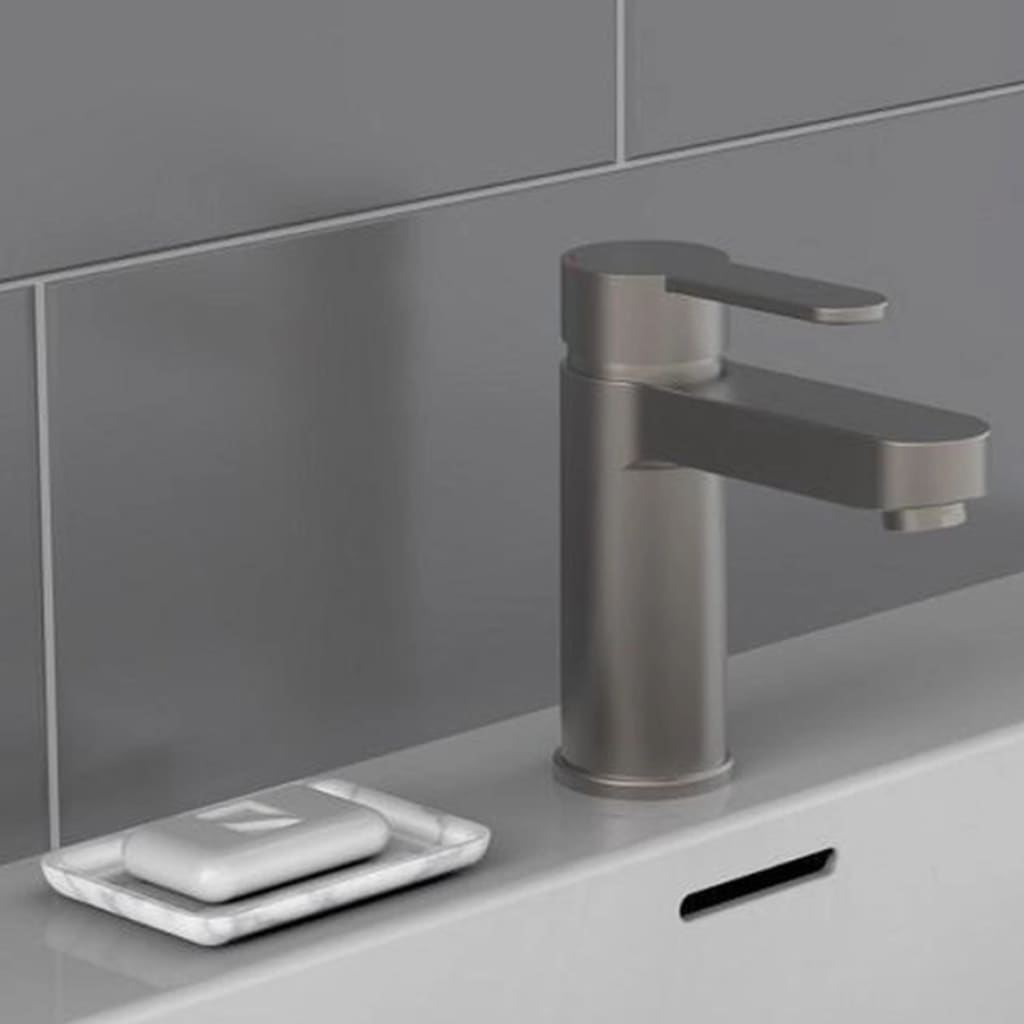 SCH�_�”��TTE Basin Mixer ELEPHANT Matt Graphite