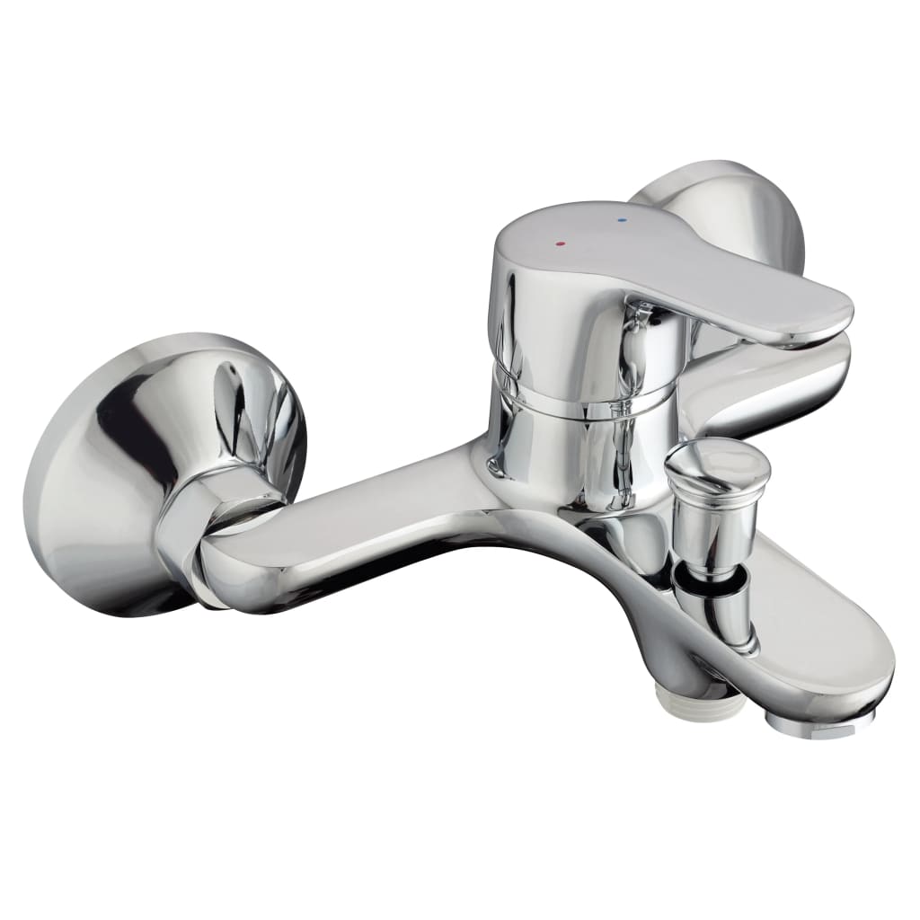 SCHÌÏTTE Bath Shower Mixer Tap VICO Chrome 105 mm