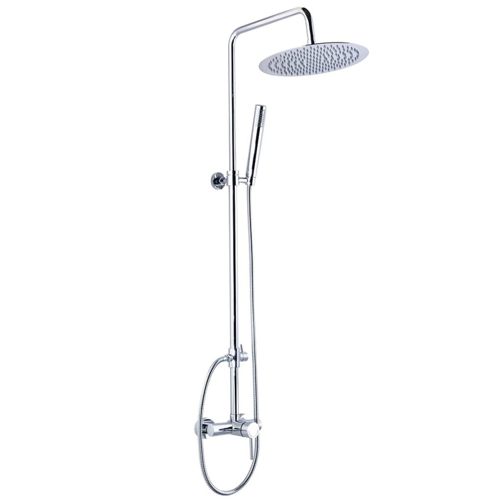SCHÌÏTTE Overhead Shower Set with Single Lever Mixer SUMATRA