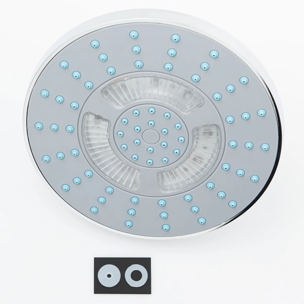 SCH�_�”��TTE Overhead Shower with LED Light GALAXIS Chrome