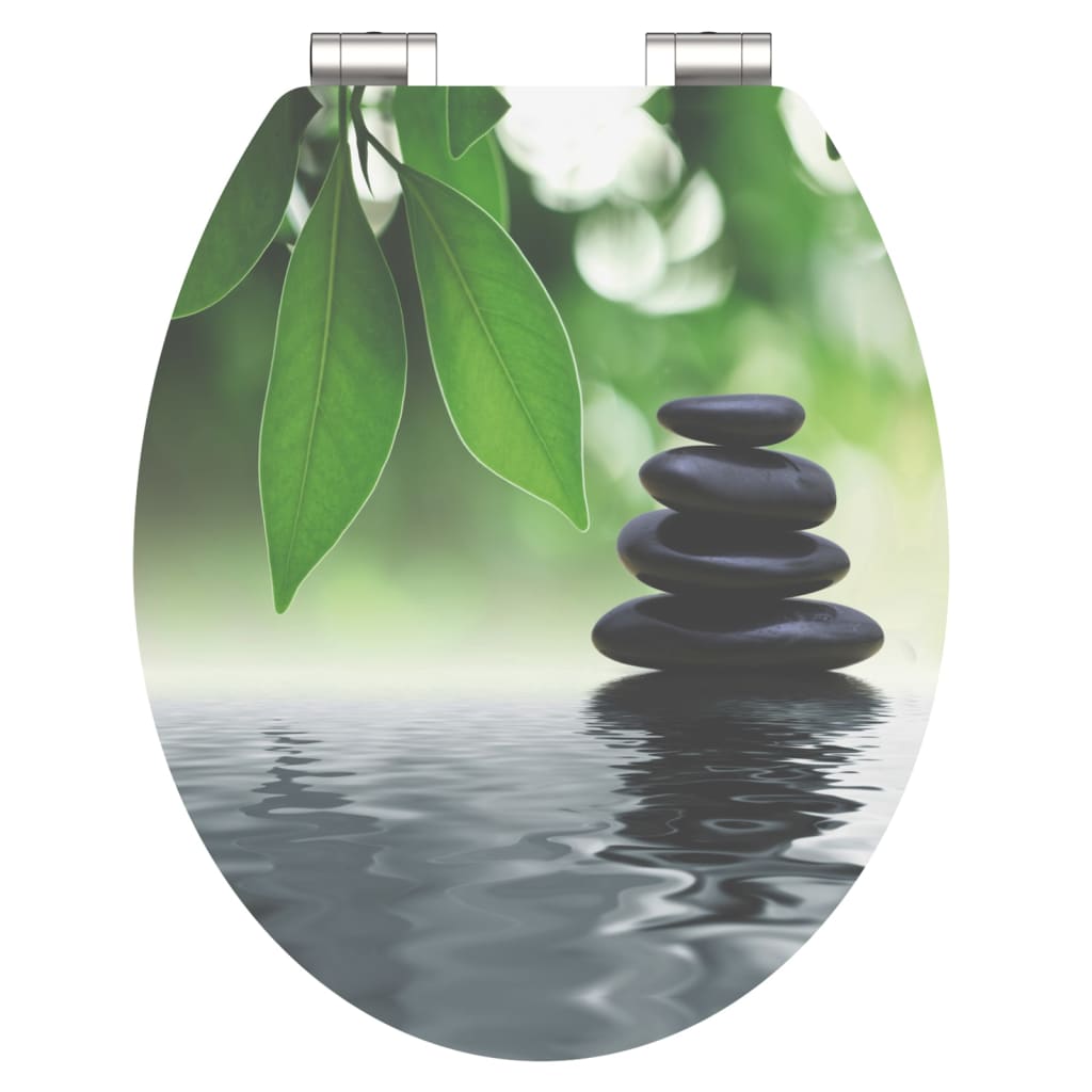 SCH�␏TTE High Gloss Toilet Seat with Soft-Close OASIS MDF
