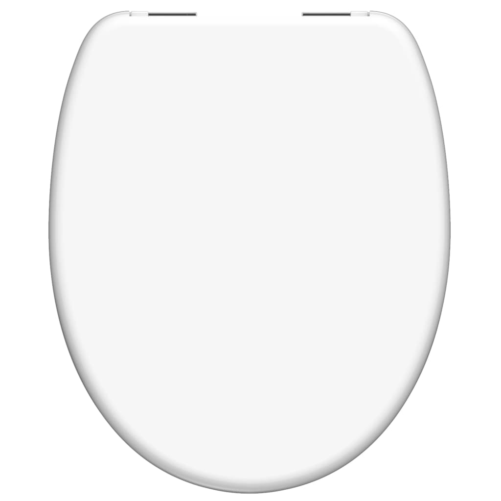SCH�_�”��TTE Duroplast Toilet Seat with Soft-Close WHITE