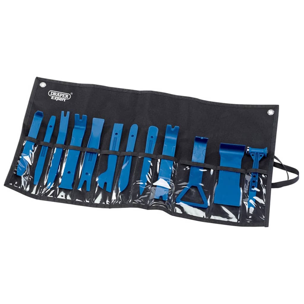 Draper Tools Expert 12 Piece Trim Removal Kit Blue 22492