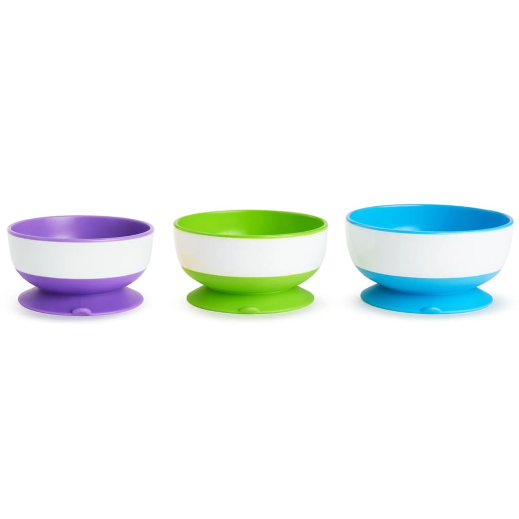 Munchkin Suction Bowls 3 pcs
