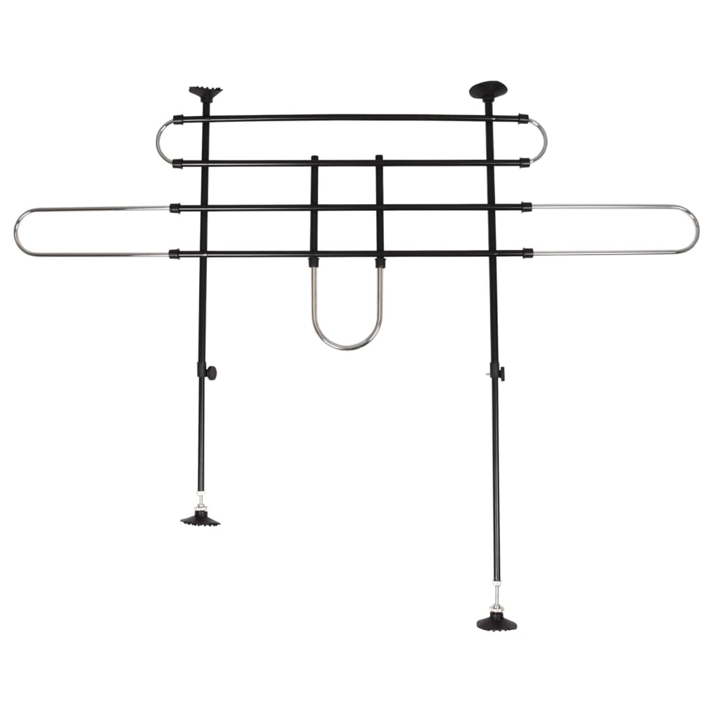 FLAMINGO 2 Bar Car Dog Guard with 2 Options Eduard Black