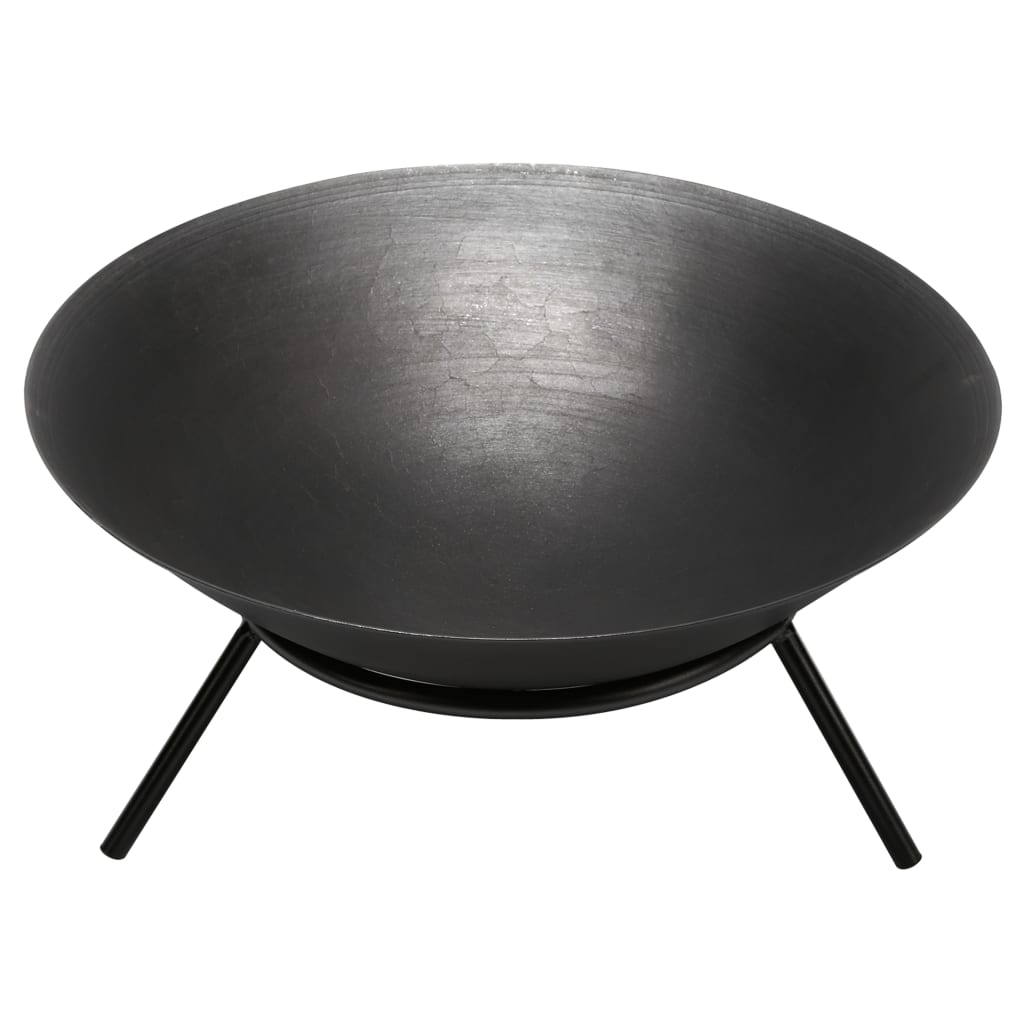 Perel Fire Bowl 56x26cm Black