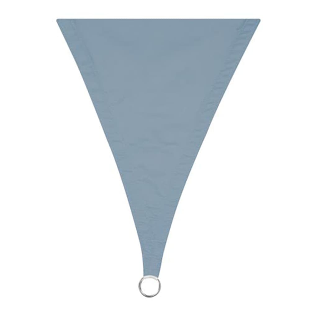 Perel Shade Sail Square 5 m Light Slate Grey