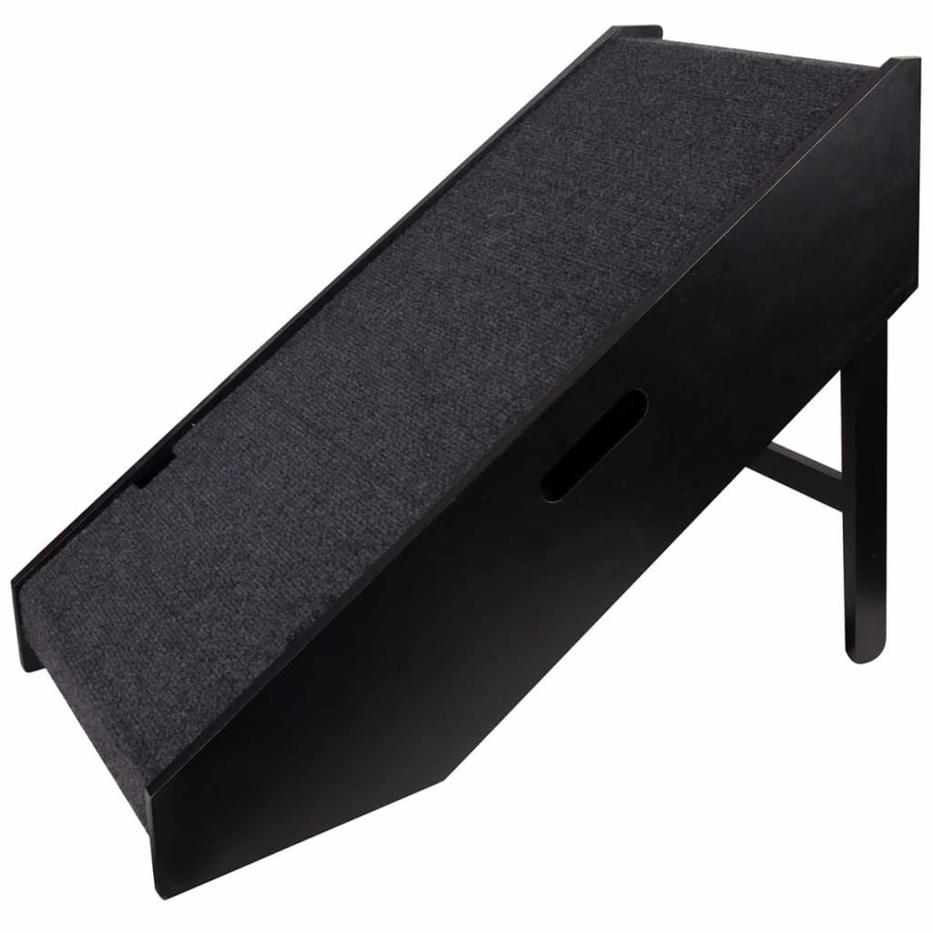 FLAMINGO Pet Ramp and Stair Black 62x36x51 cm 515222