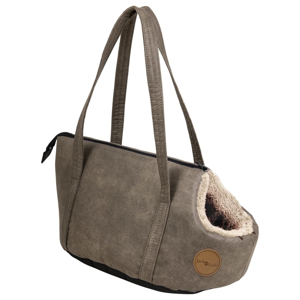 Jack and Vanilla Pet Bag Classy S 40x23 cm Stone