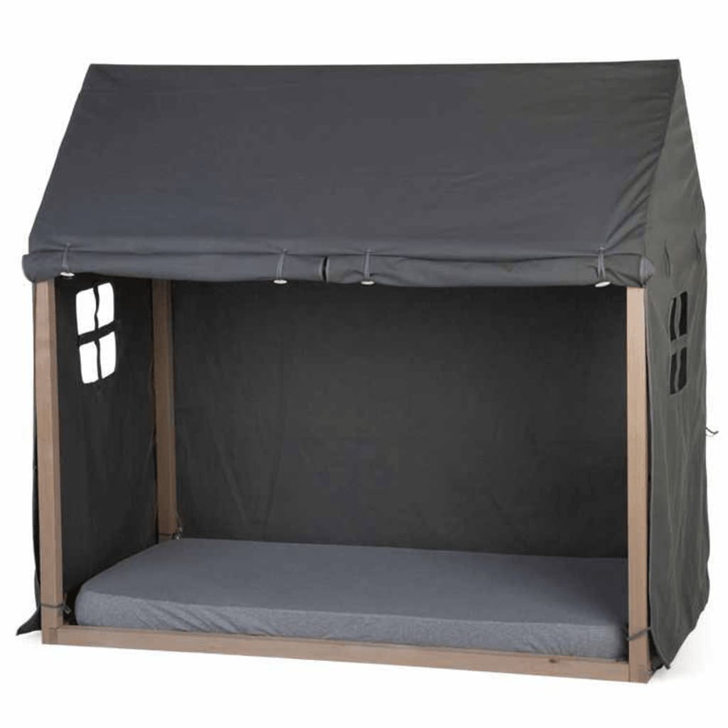 CHILDHOME Bed House Cover 150x80x140 cm Anthracite