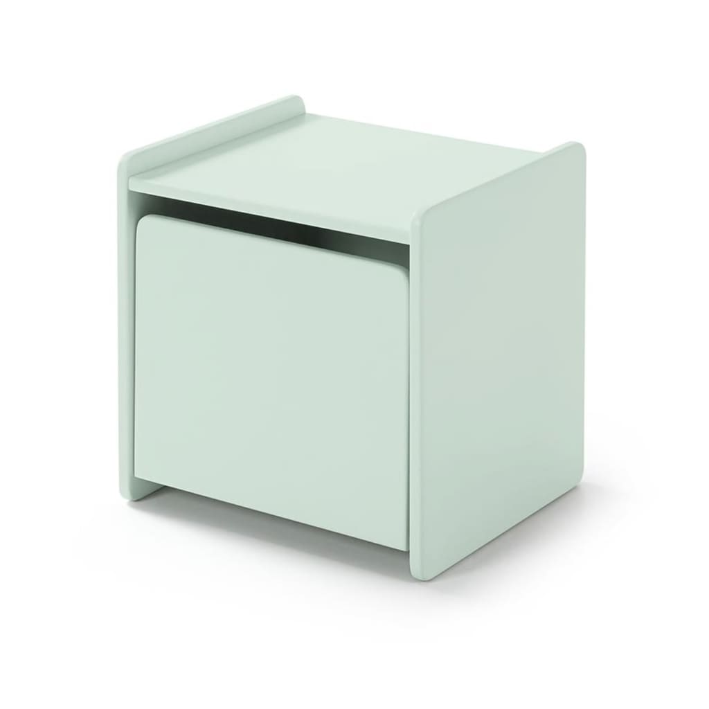 Vipack Nightstand Kiddy with Door Wood Mint Green