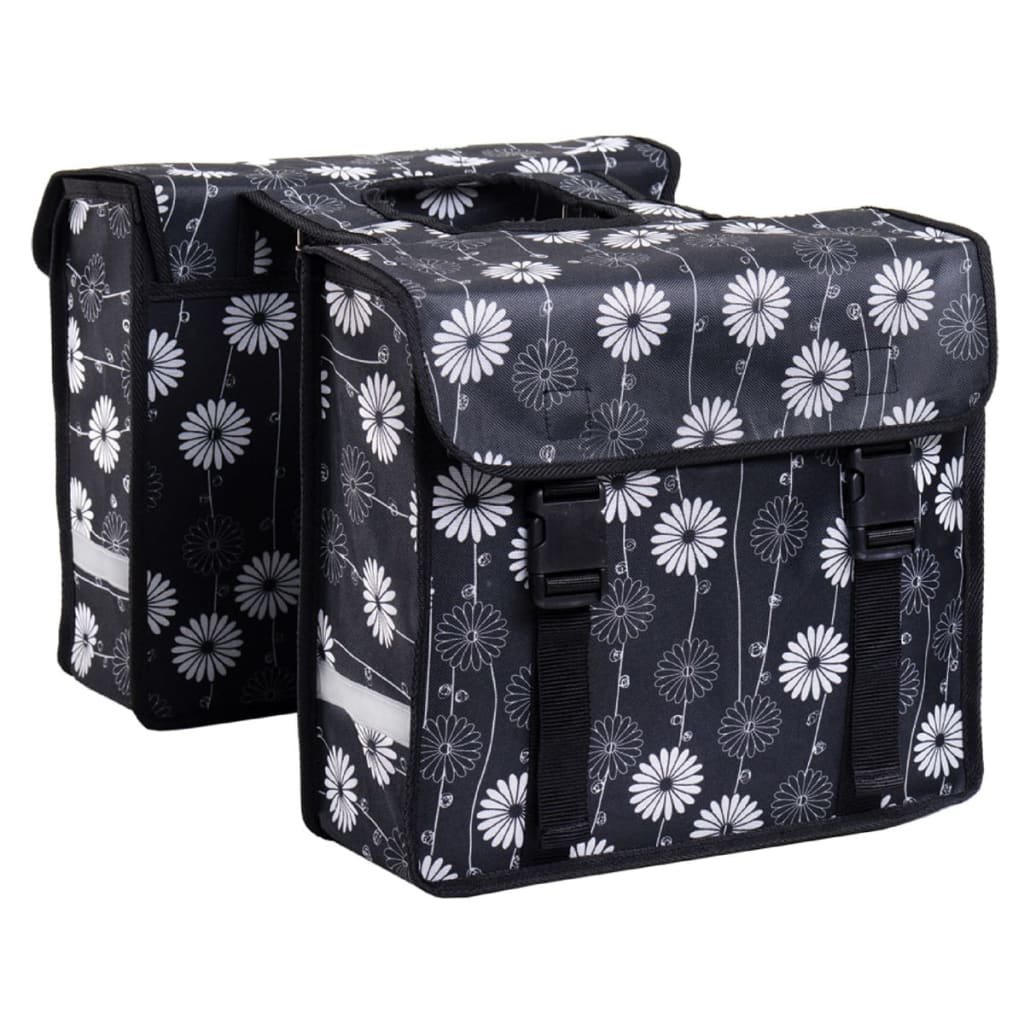 7-series Bicycle Panniers 26 L Flora Black 72102
