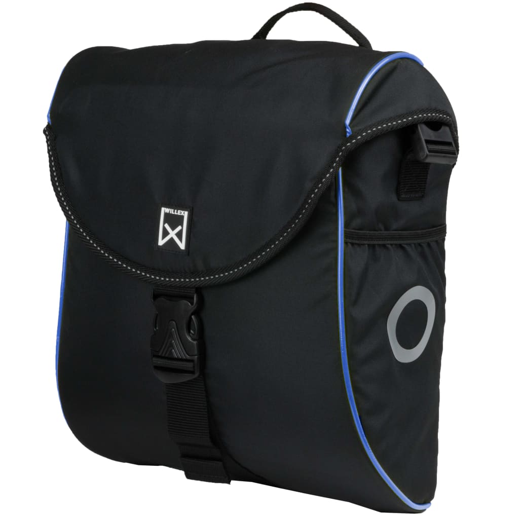 Willex Bicycle Pannier 300 S 12 L Black and Blue