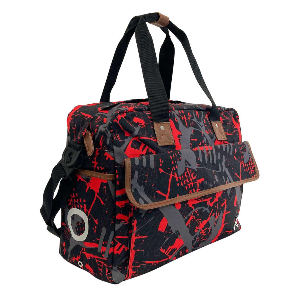 Willex Bicycle Pannier Fire 19 L Red and Black