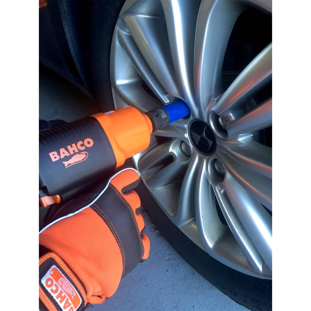 BAHCO Three Piece Deep Impact Socket Set 17/19/21 mm BWSS12P3