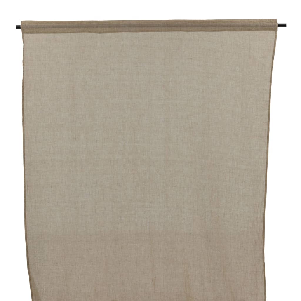 Venture Home Curtain Elena 240x135 cm Polyester Dark Beige