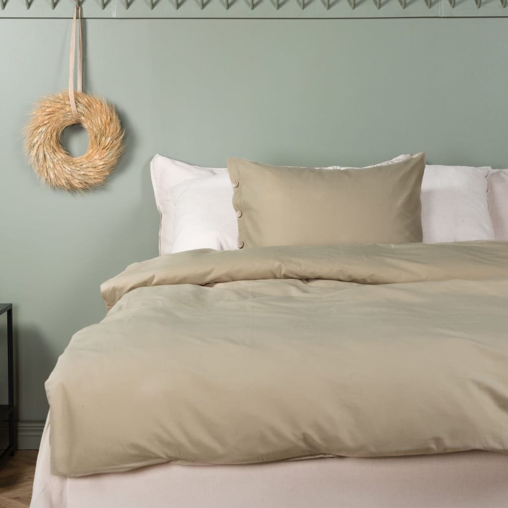 Venture Home Bed Set Joar 200x150 cm Cotton Sand