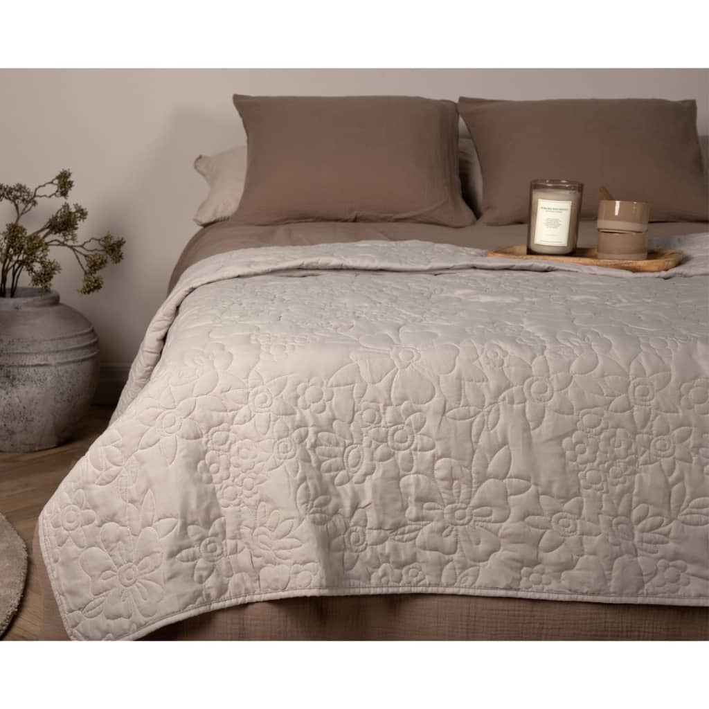 Venture Home Bedspread Niki 180x260 cm Polyester Beige