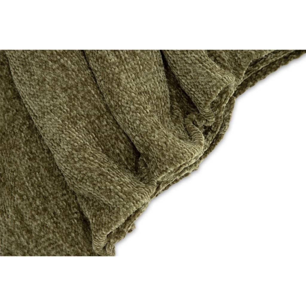 Venture Home Throw Ally 170x130 cm Polyester Moss Green
