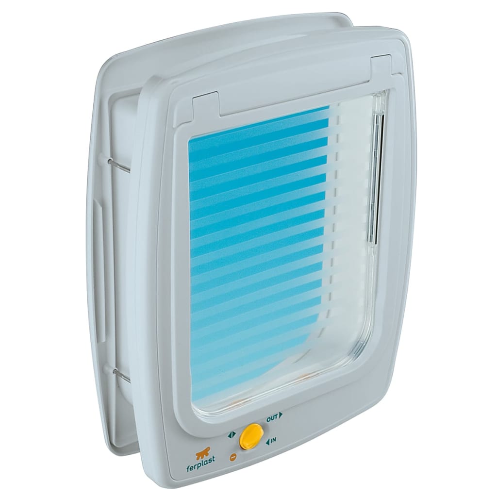 Ferplast 4-Way Manual Pet Flap Swing 11T White 72106011
