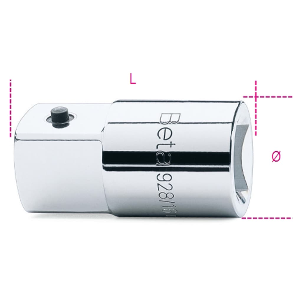 Beta Tools Adaptor 928/16 3/4 Female and 1 Male Drives
