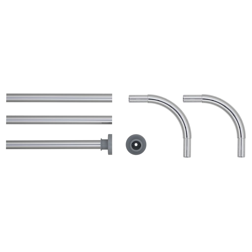 Sealskin Shower Curtain Rod Chrome