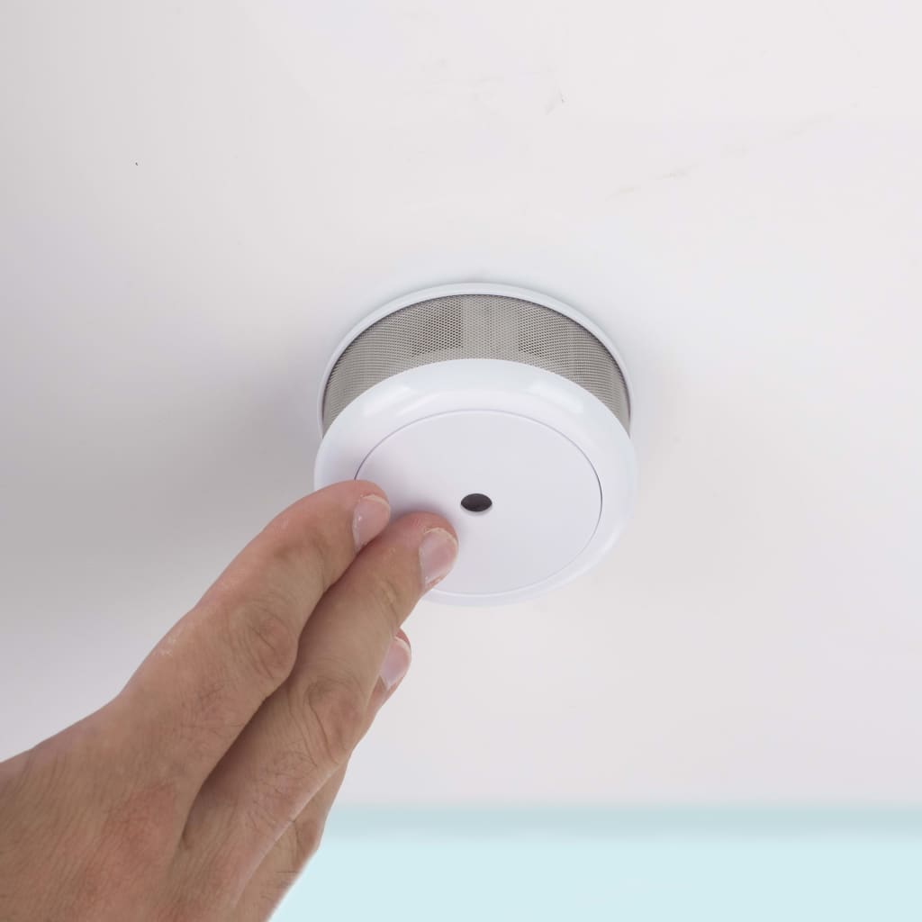 Smartwares Mini Smoke Alarm 7x7x3.4 cm White