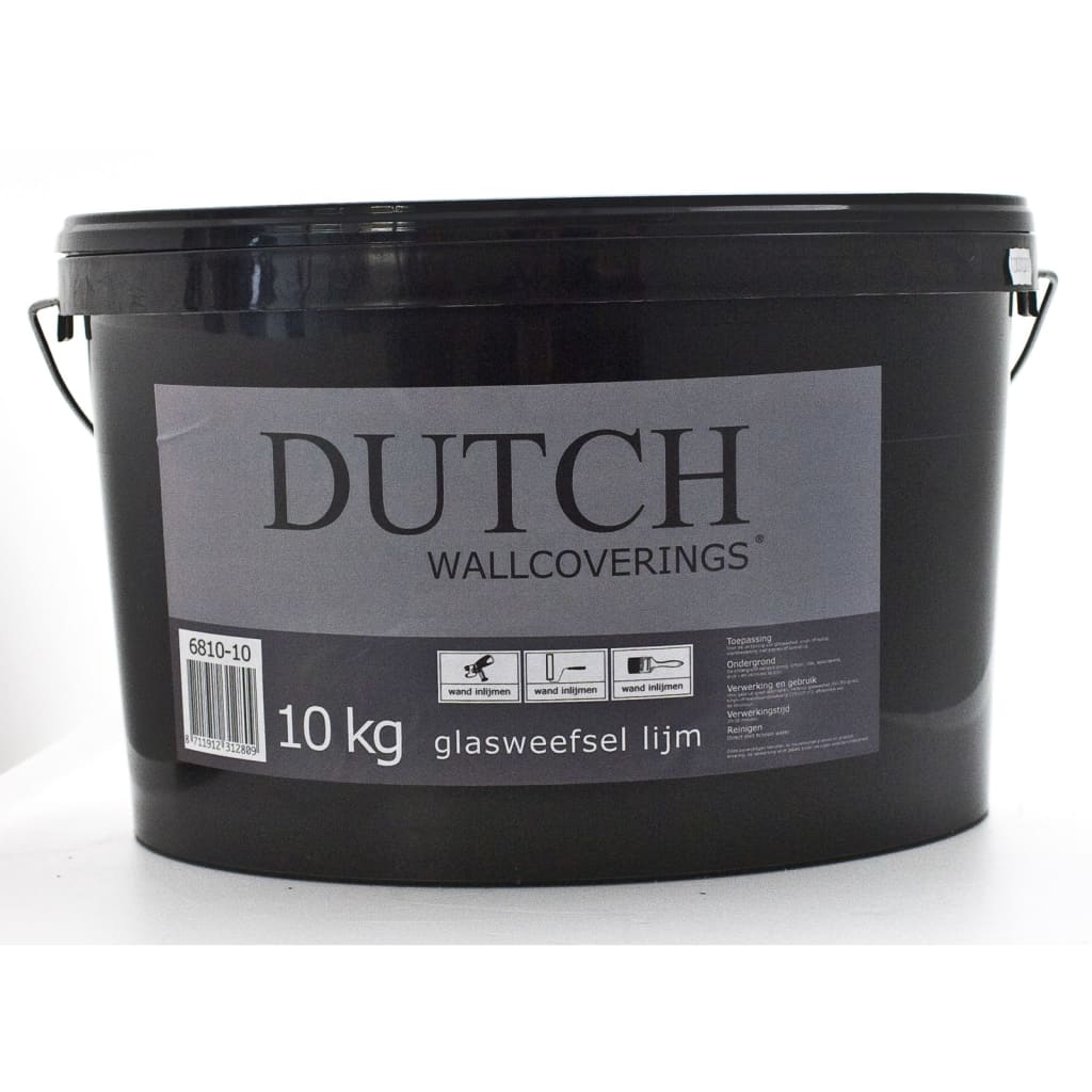 DUTCH WALLCOVERINGS Fibreglass Wallpaper Glue 10 kg