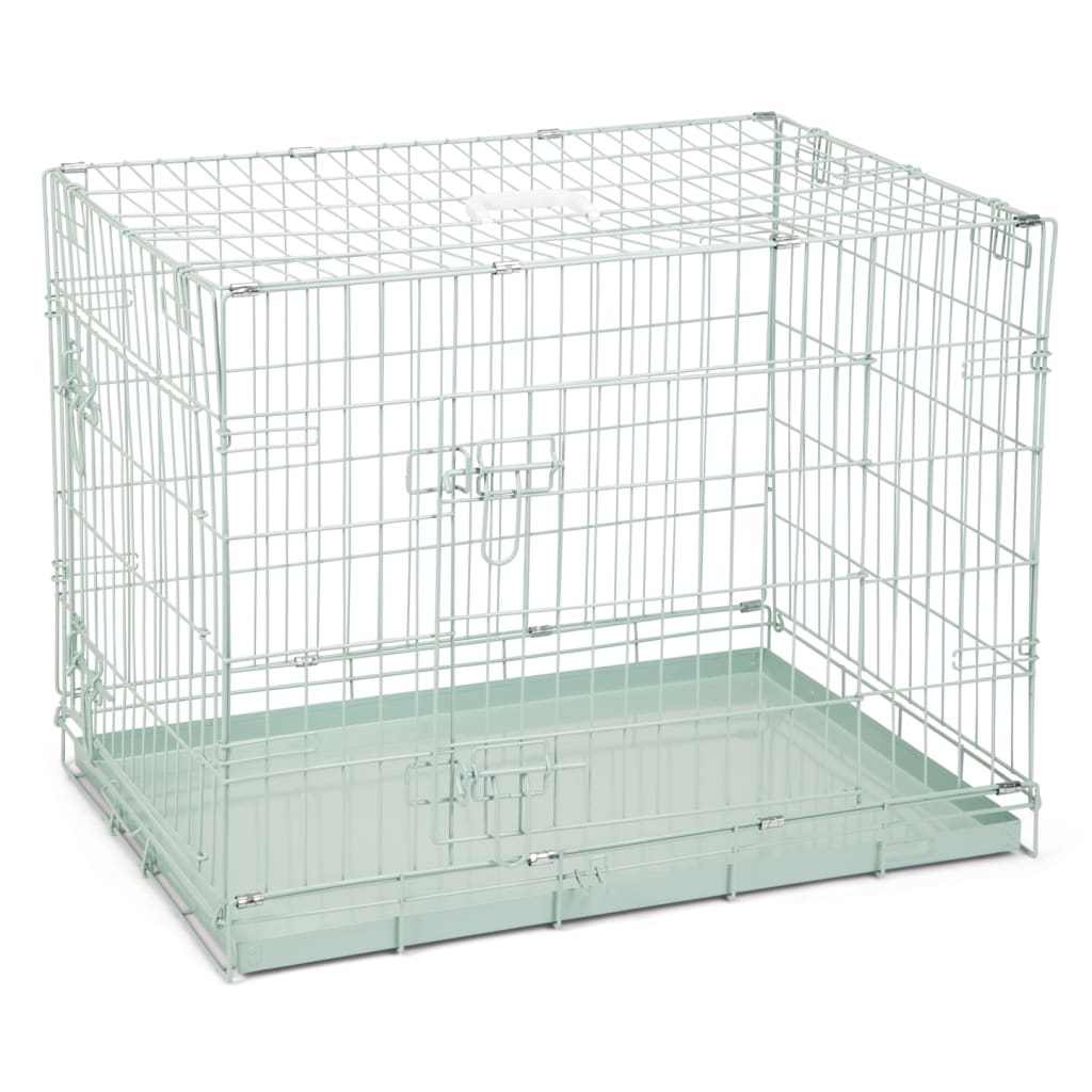 Beeztees Dog Crate 78x55x61 cm Green