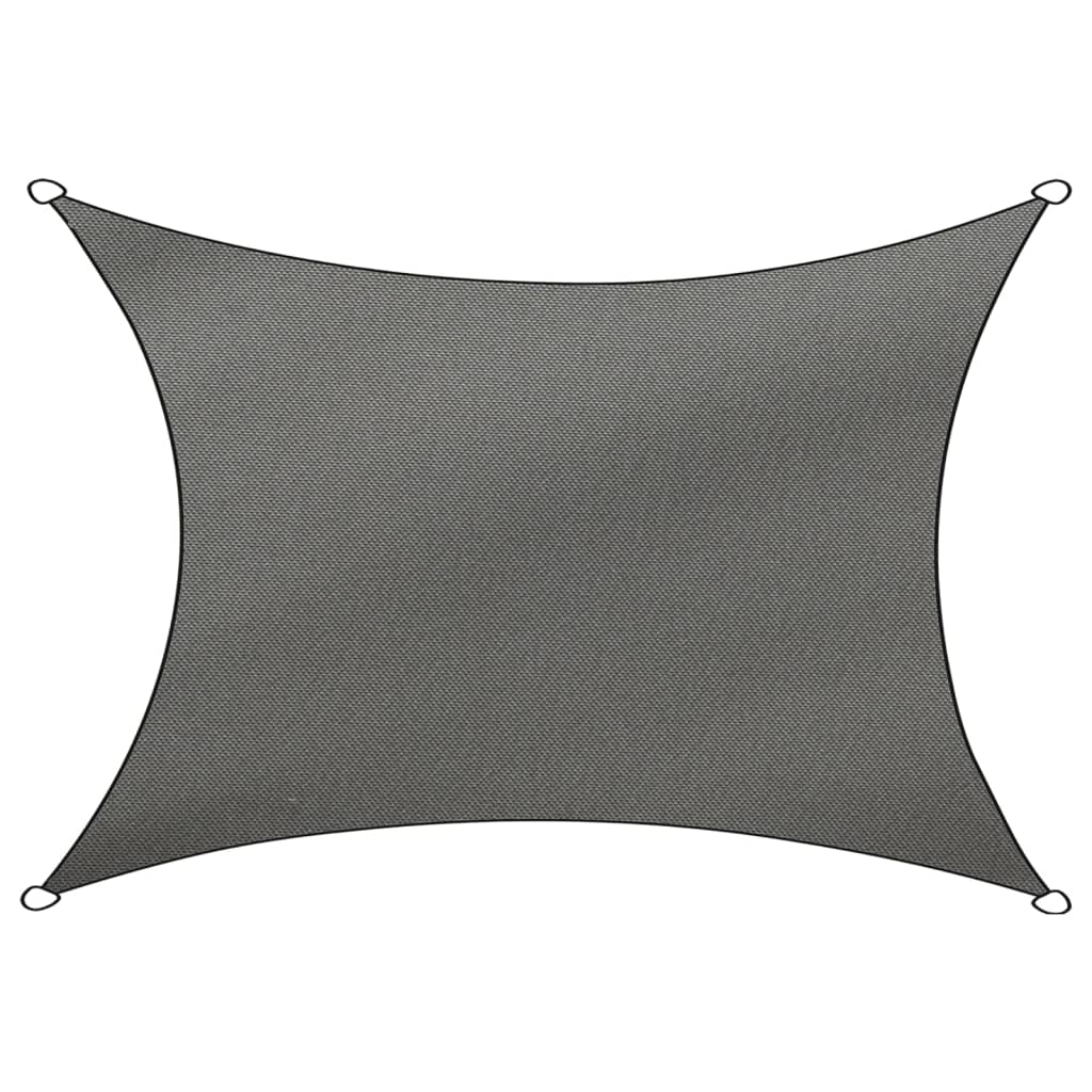 Livin'outdoor Shade Cloth Como Polyester Rectangle 3x4 m Grey
