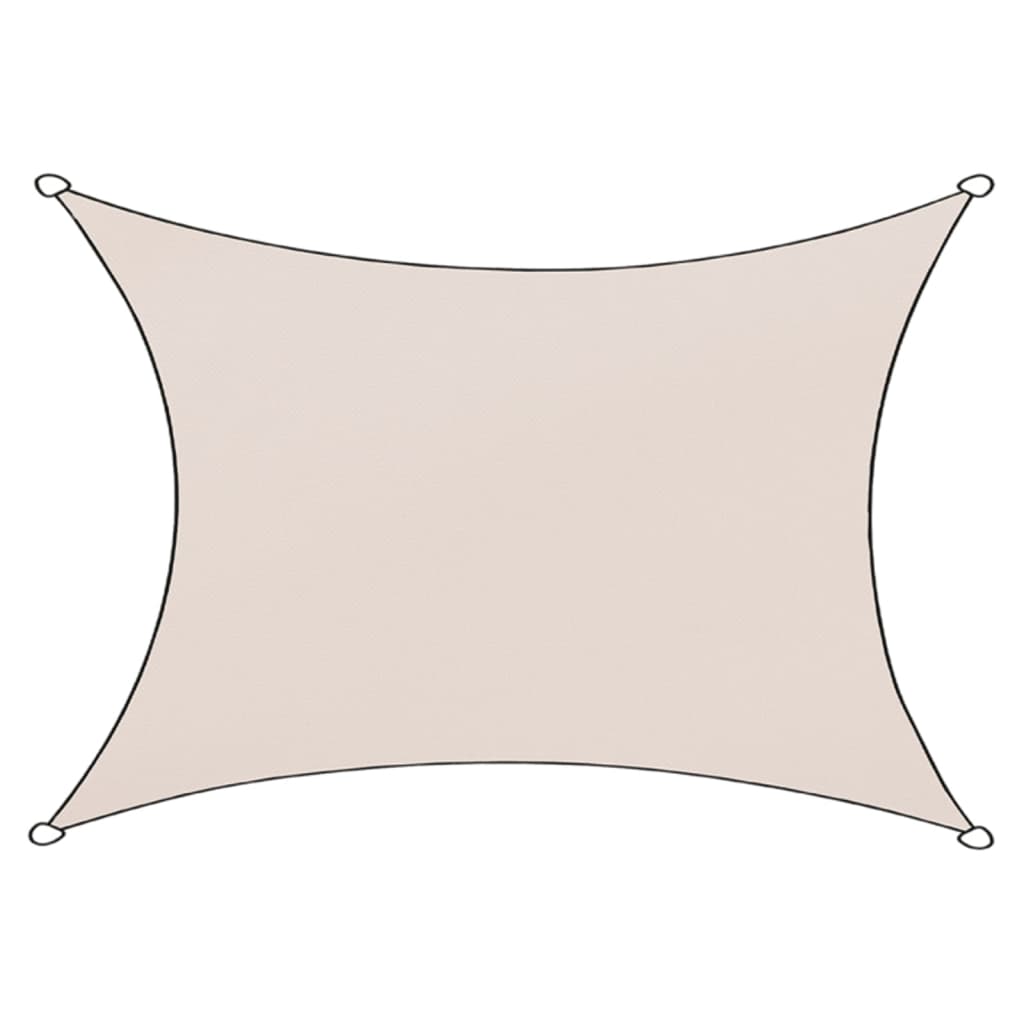 Livin'outdoor Shade Cloth Livigno Oxford Polyester Rectangle 3x4 m Taupe