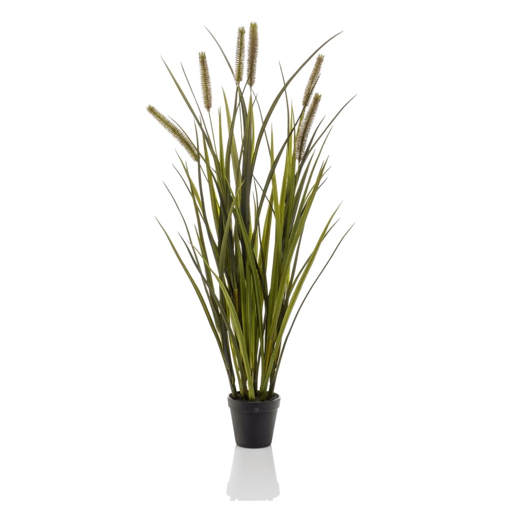 Emerald Artificial Cattails Grass 85 cm in Pot