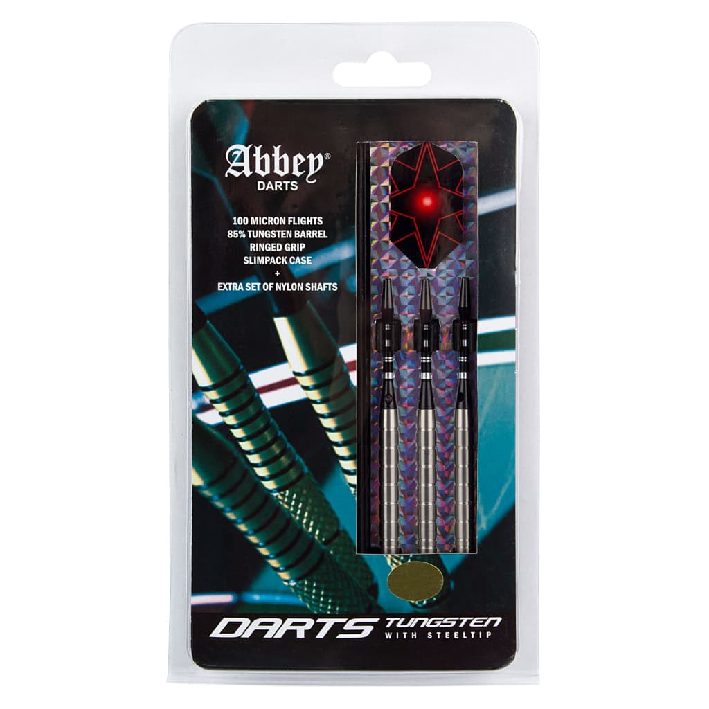 Abbey Darts Dart Set 3 pcs 85% Tungsten 26 g Silver