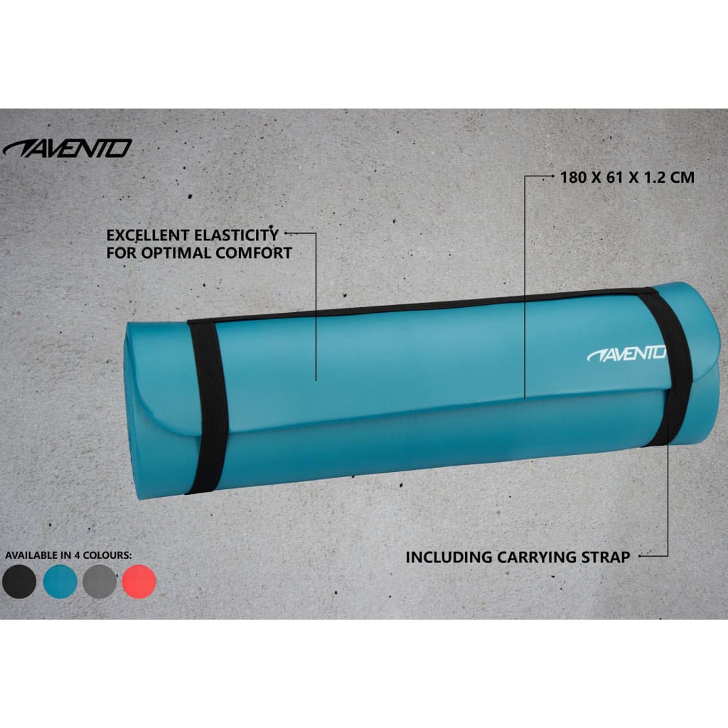Avento Fitness/Yoga Mat NBR Foam Pink