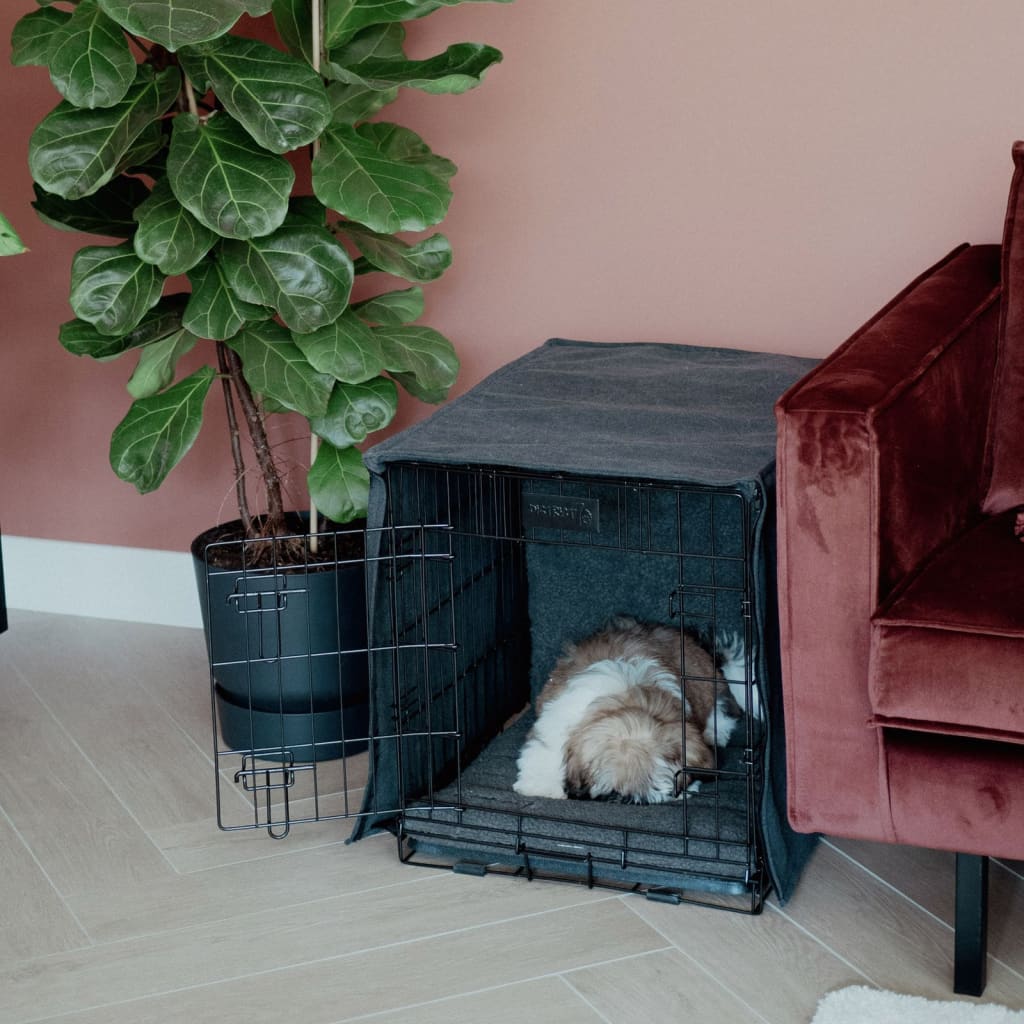 DISTRICT70 Dog Crate Cover Dark Grey XL